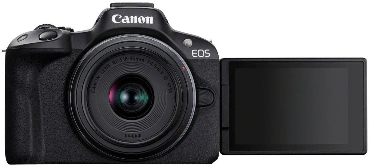 Фотокамера Canon EOS R50 + RF-S 18-45 mm IS STM Black