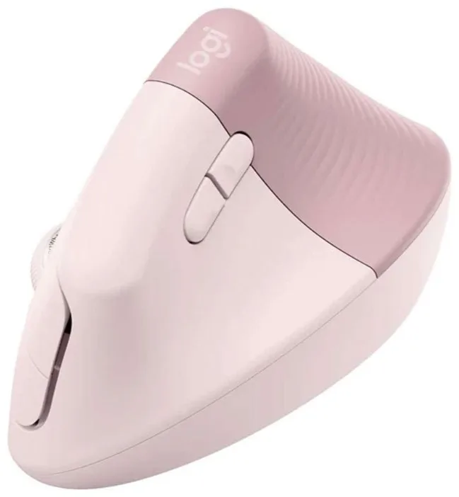 Мышь беспроводная вертикальная LOGITECH Lift - ROSE/DARK ROSE