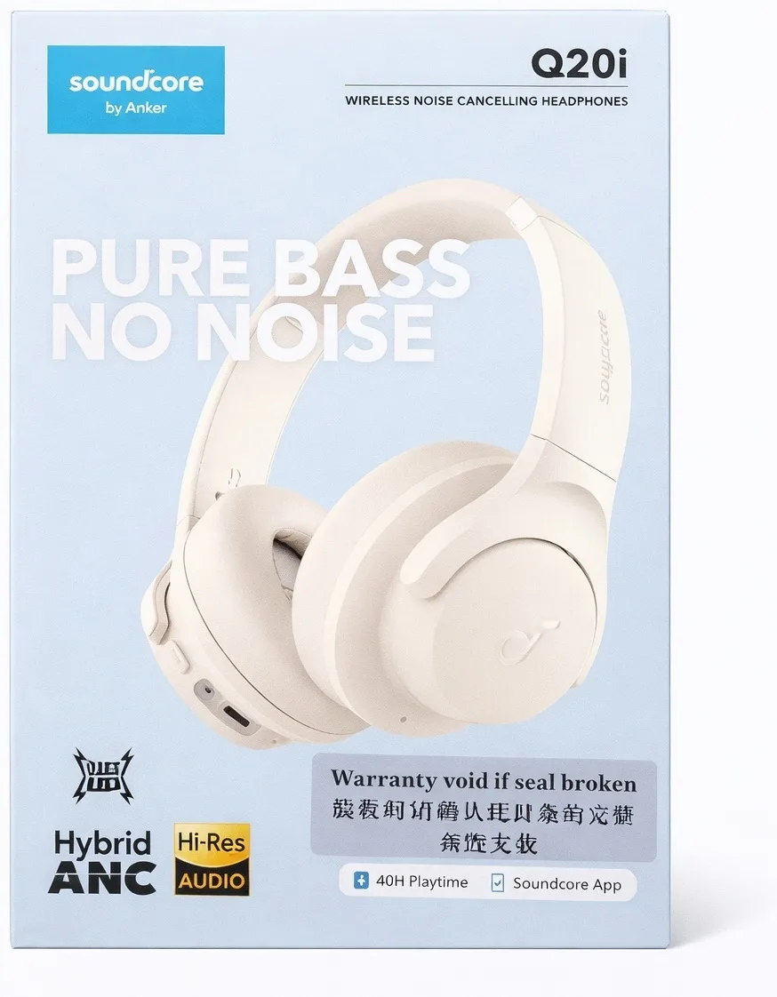 Наушники Soundcore Q20i White