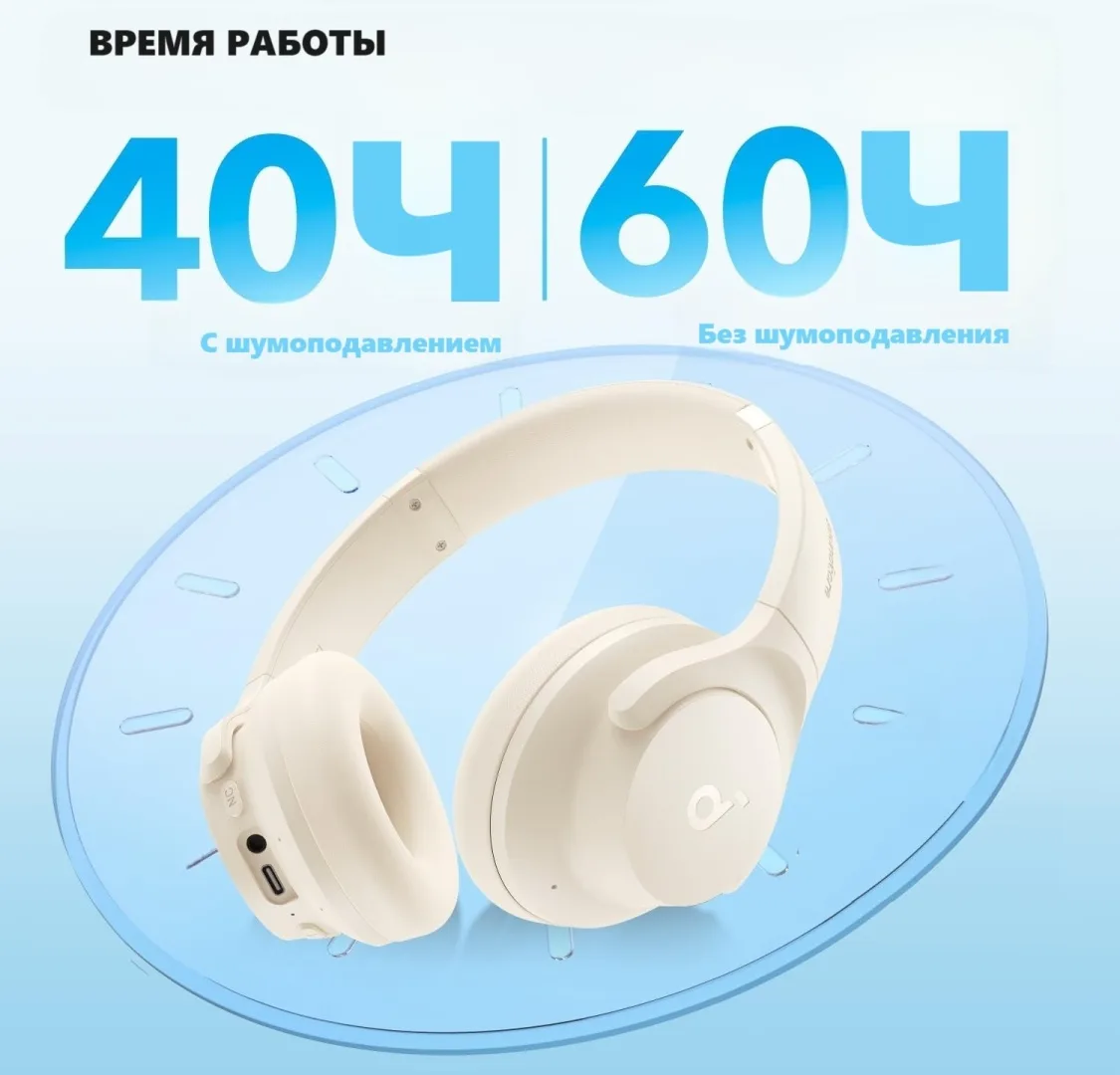 Наушники Soundcore Q20i White