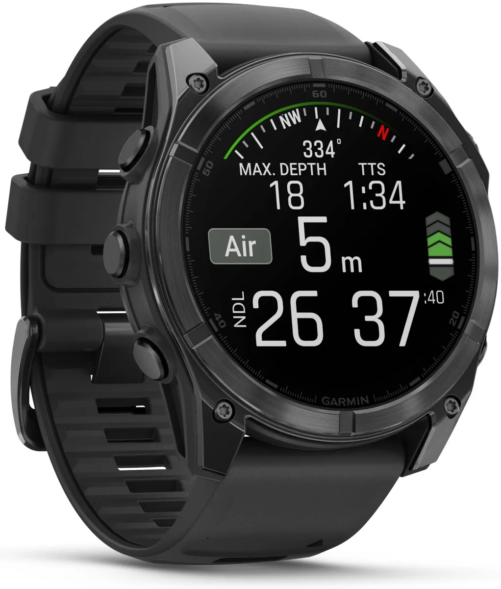 Смарт-часы Garmin Fenix 8 51 мм черный (02905-00)
