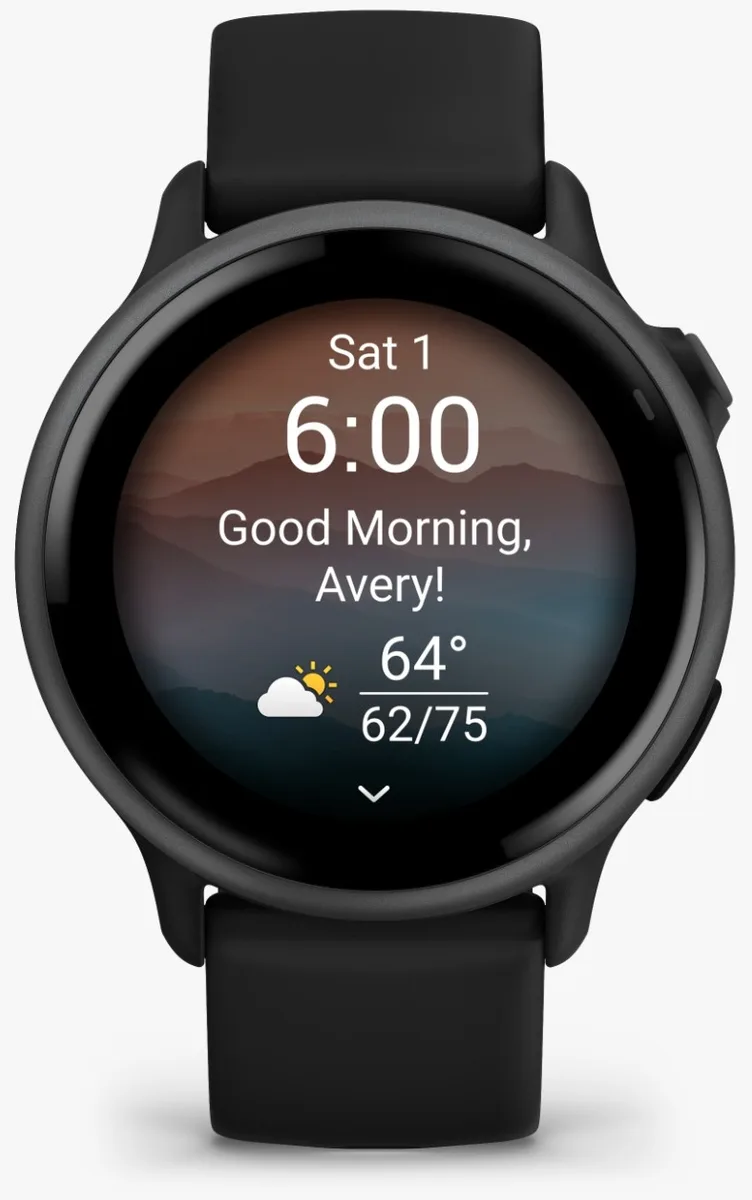Смарт-часы Garmin Vivoactive 6 42 мм черный (02985-00)