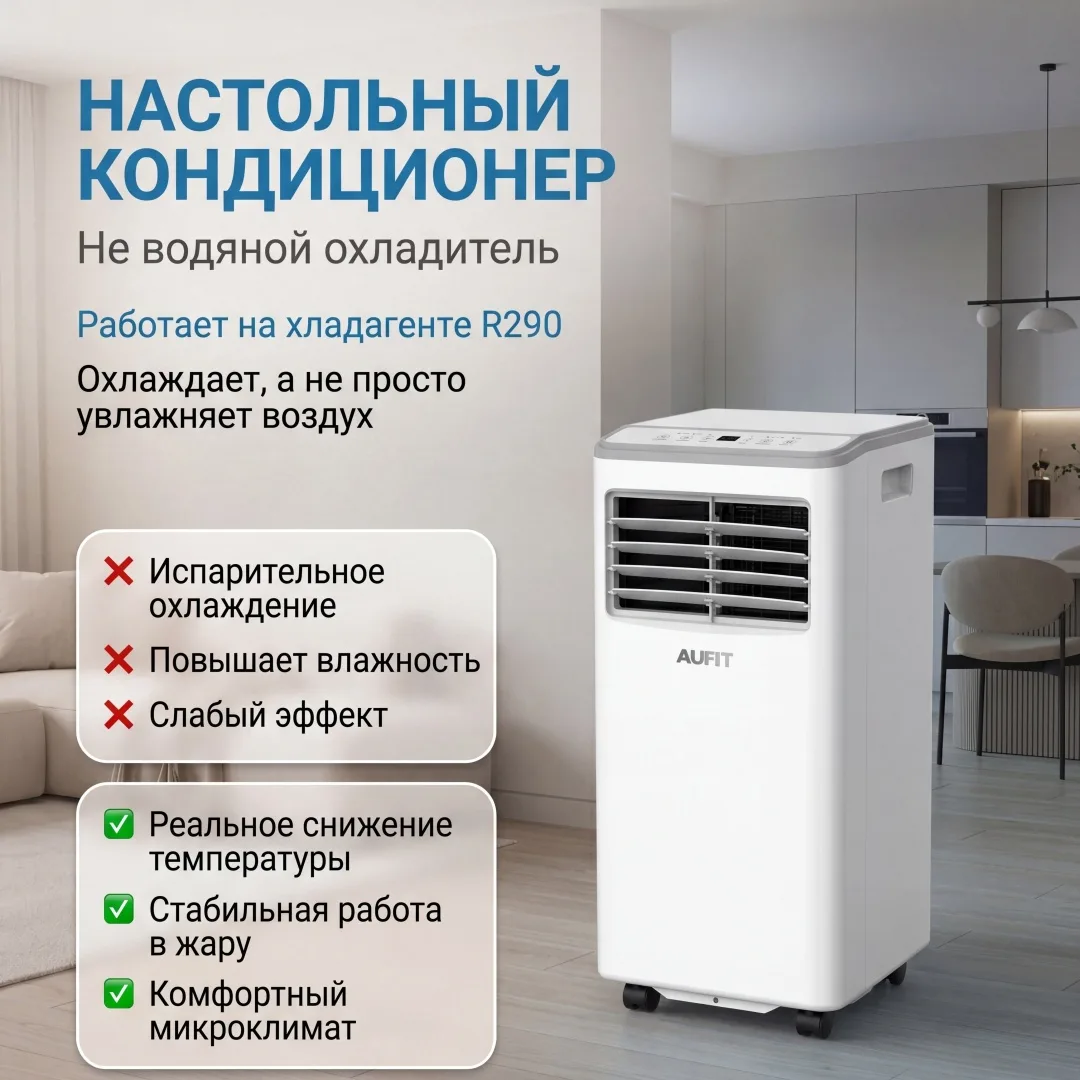 Кондиционер мобильный AUFIT AM-H09C4/DAR2 Белый
