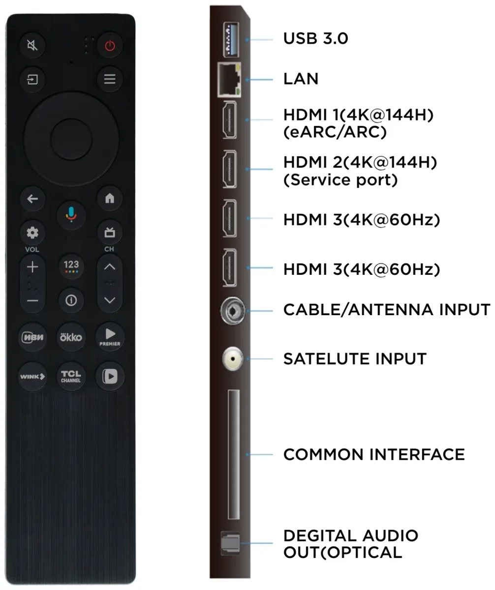 Телевизор TCL 85C7L