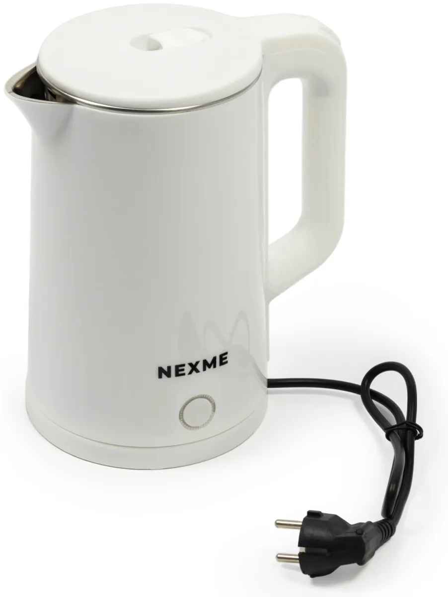 Чайник электрический NEXME JM-105 белый