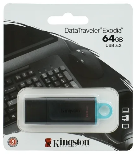 USB Флеш Kingston DTX/64GB 64 Гб