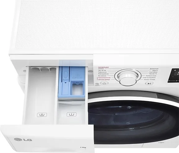 Стиральная машина LG F4V3ES6W Белый