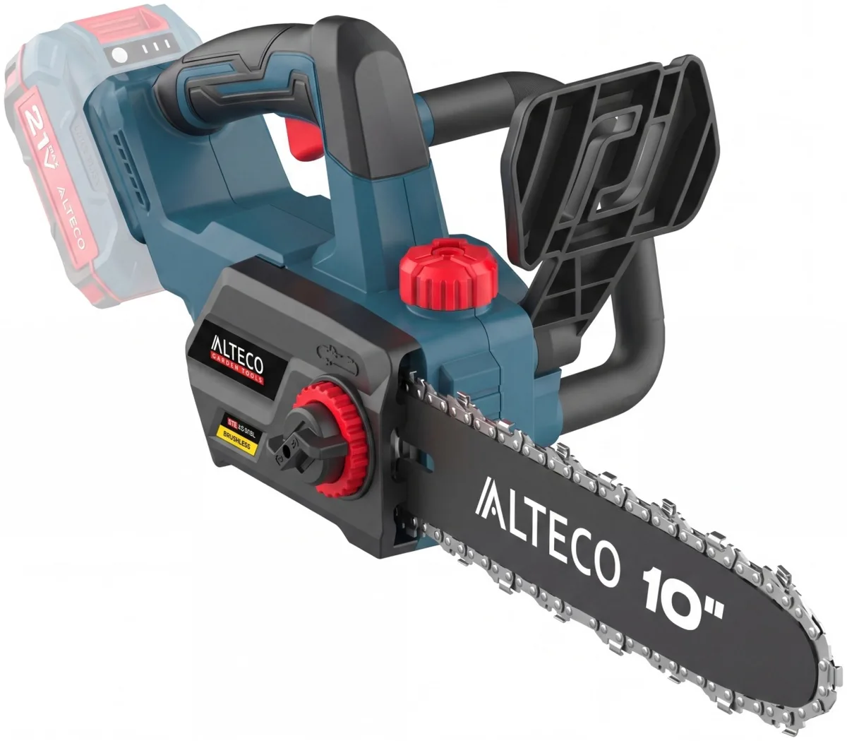 Бесщеточная аккумуляторная цепная пила ALTECO CCS 21-25 BL Solo