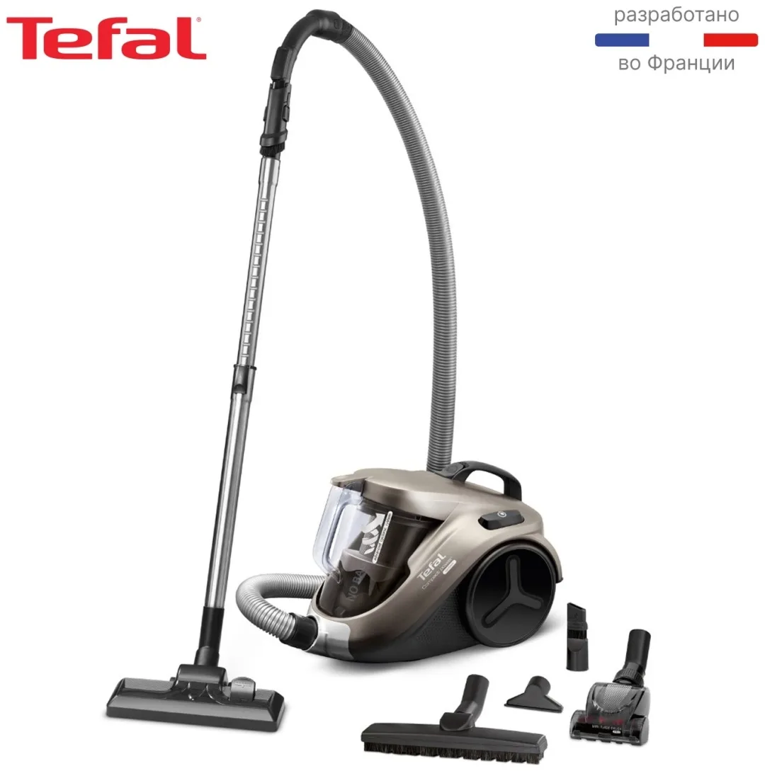 Проводной пылесос Tefal TW3786RA Черный