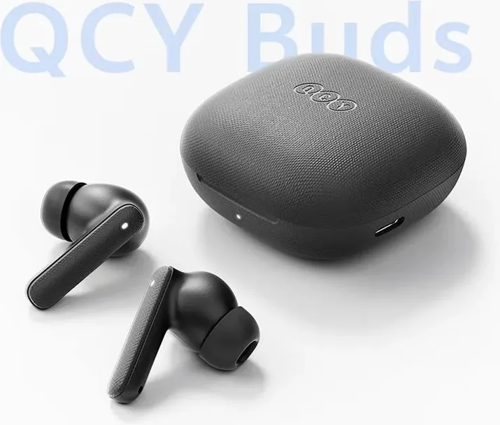 Наушники QCY Buds черный