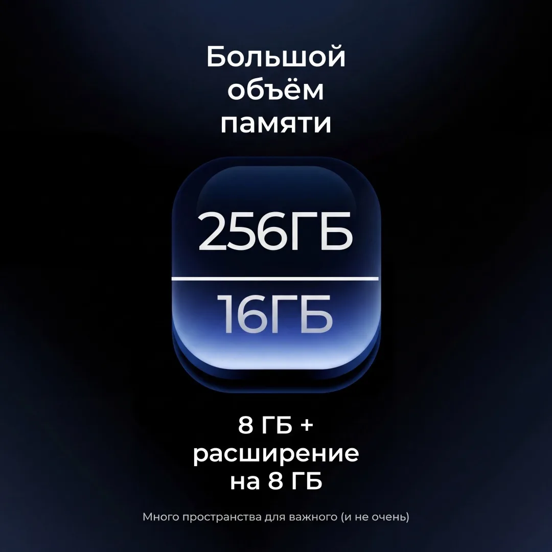 Смартфон TECNO SPARK 40C 8/256 GB Ripple Blue