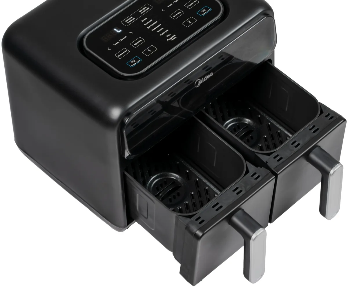 Аэрогриль Midea MF-CY80SA2 Dual черный
