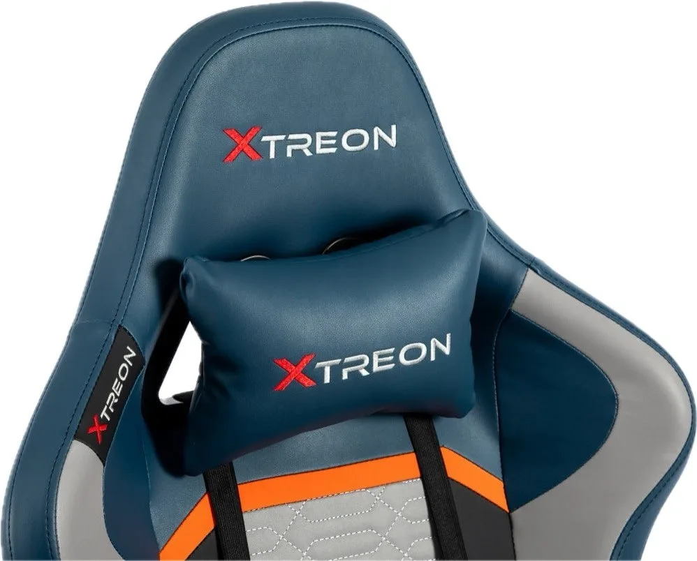 Игровое компьютерное кресло XTREON GC-6689 Синий-серый