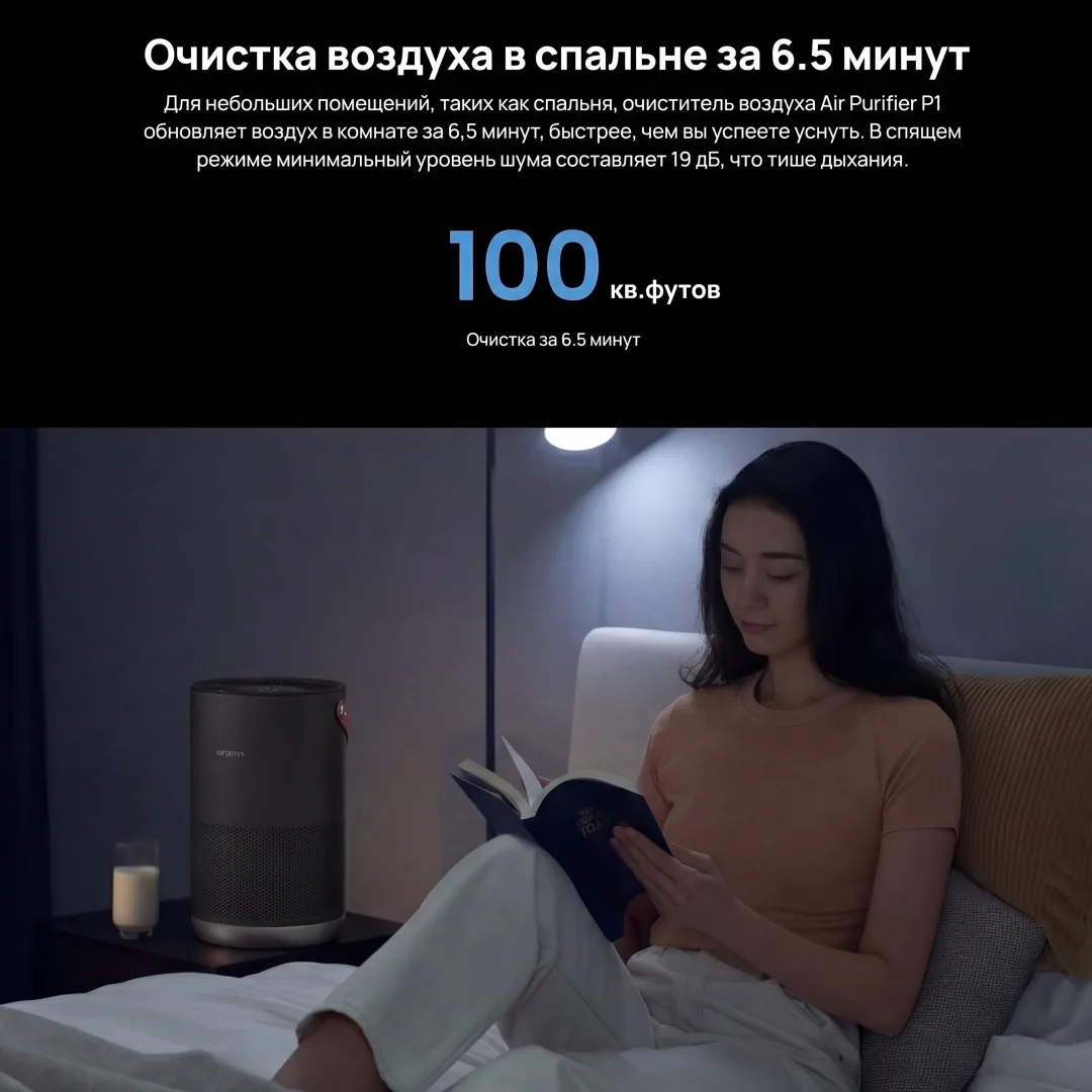 Очиститель воздуха Smartmi Air Purifier P1 Серый-черный