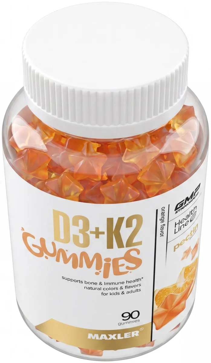 Витамин Maxler D3 K2 Gummies KIDS Orange 90шт (1934)