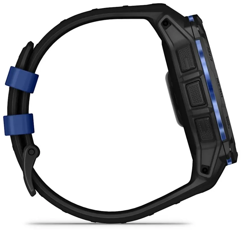 Смарт-часы Garmin Instinct 3 50 мм черный-синий (03020-03)