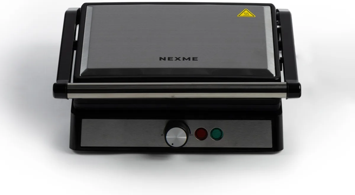 Гриль NEXME NSM500 серебристый
