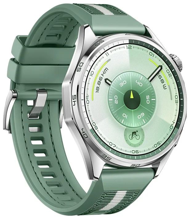 Смарт-часы Huawei Watch GT 6 ATM-B19 46mm Green Woven Strap
