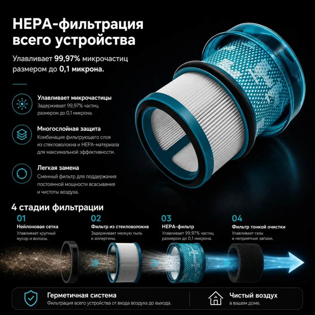 Пылесос вертикальный Dyson V16 SV53 Piston Animal