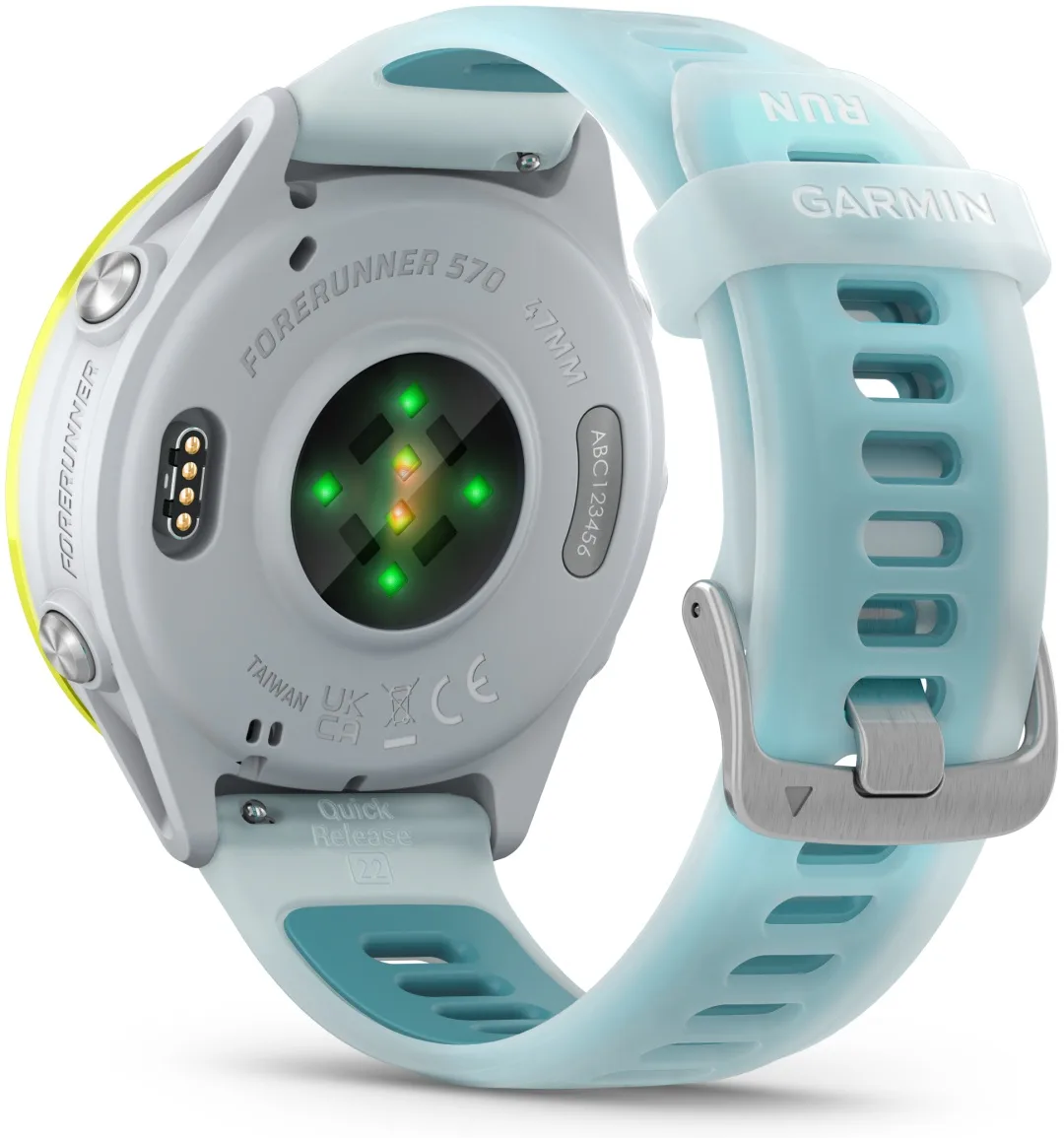 Смарт-часы Garmin Forerunner 570 47 мм белый-синий (02971-01)