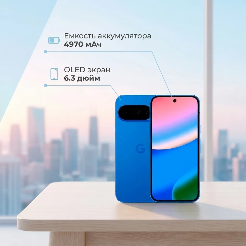 Смартфон Google Pixel 10 12/256GB Синий