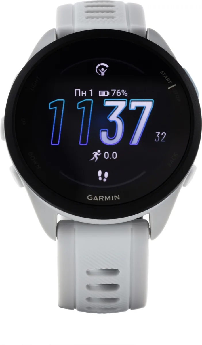 Смарт-часы Garmin Forerunner 165 белый (02863-21)
