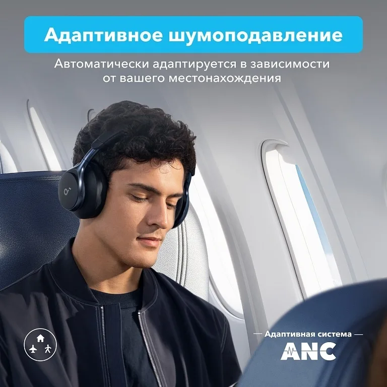 Наушники Soundcore Space One Black