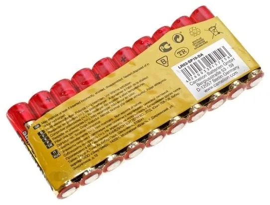 Батарейка CAMELION Plus Alkaline LR03-SP10-DA 10 шт. в плёнке