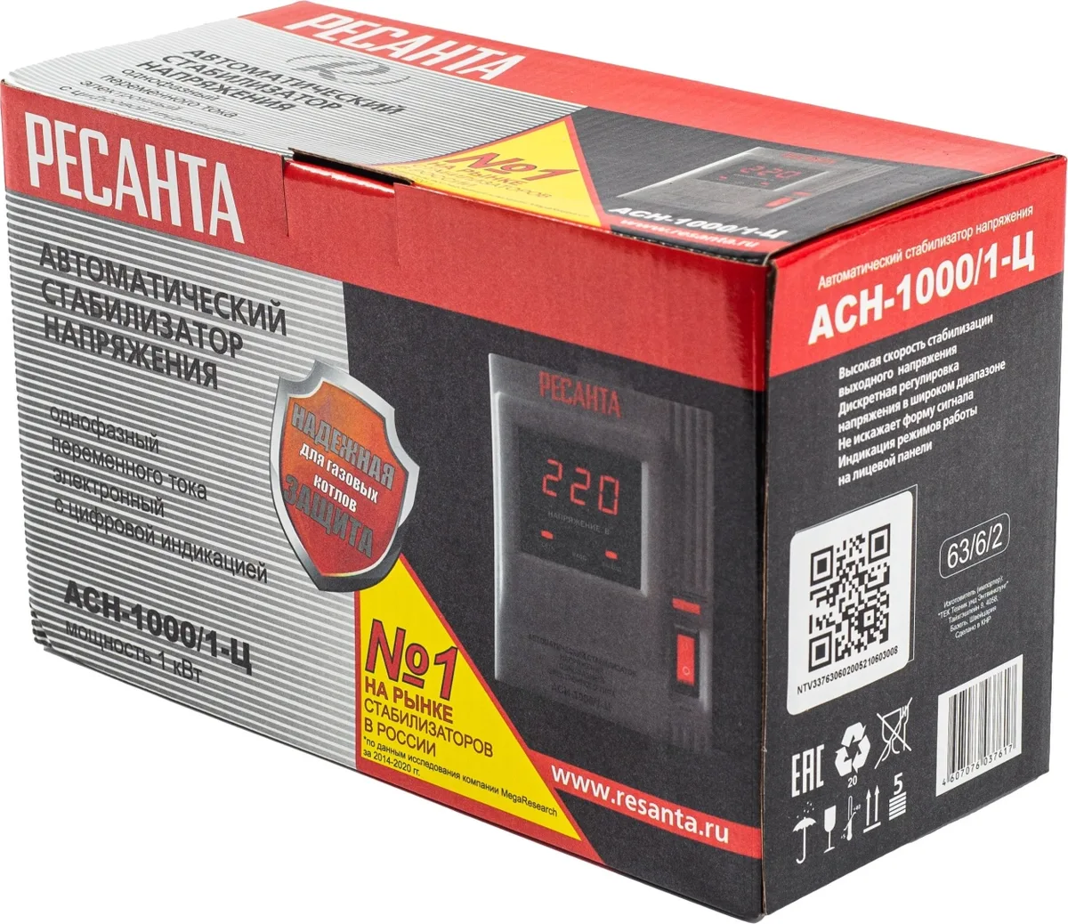 Стабилизатор Ресанта АСН-1000/1-Ц