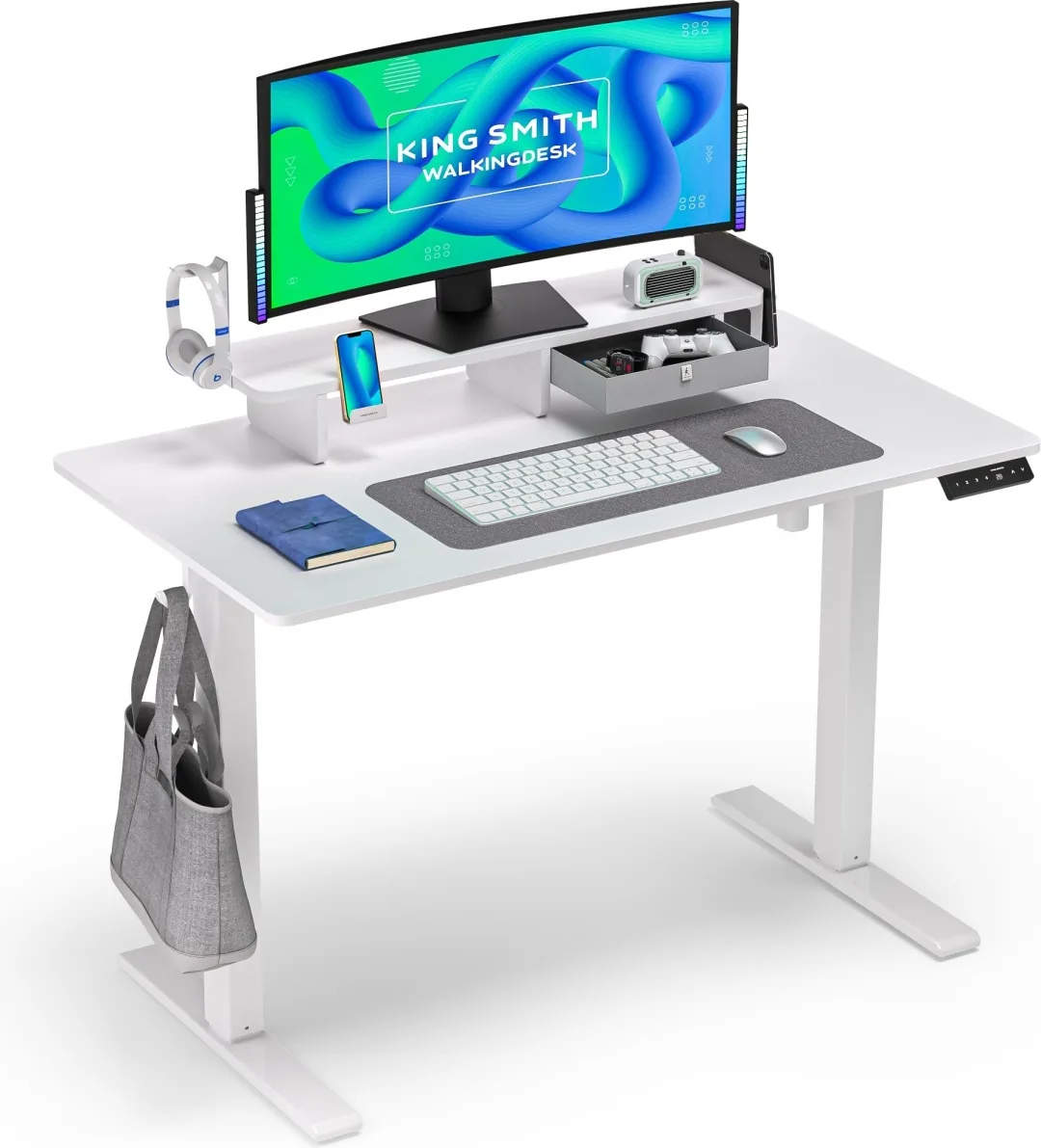 Компьютерный стол KINGSMITH Electric Adjustable Белый