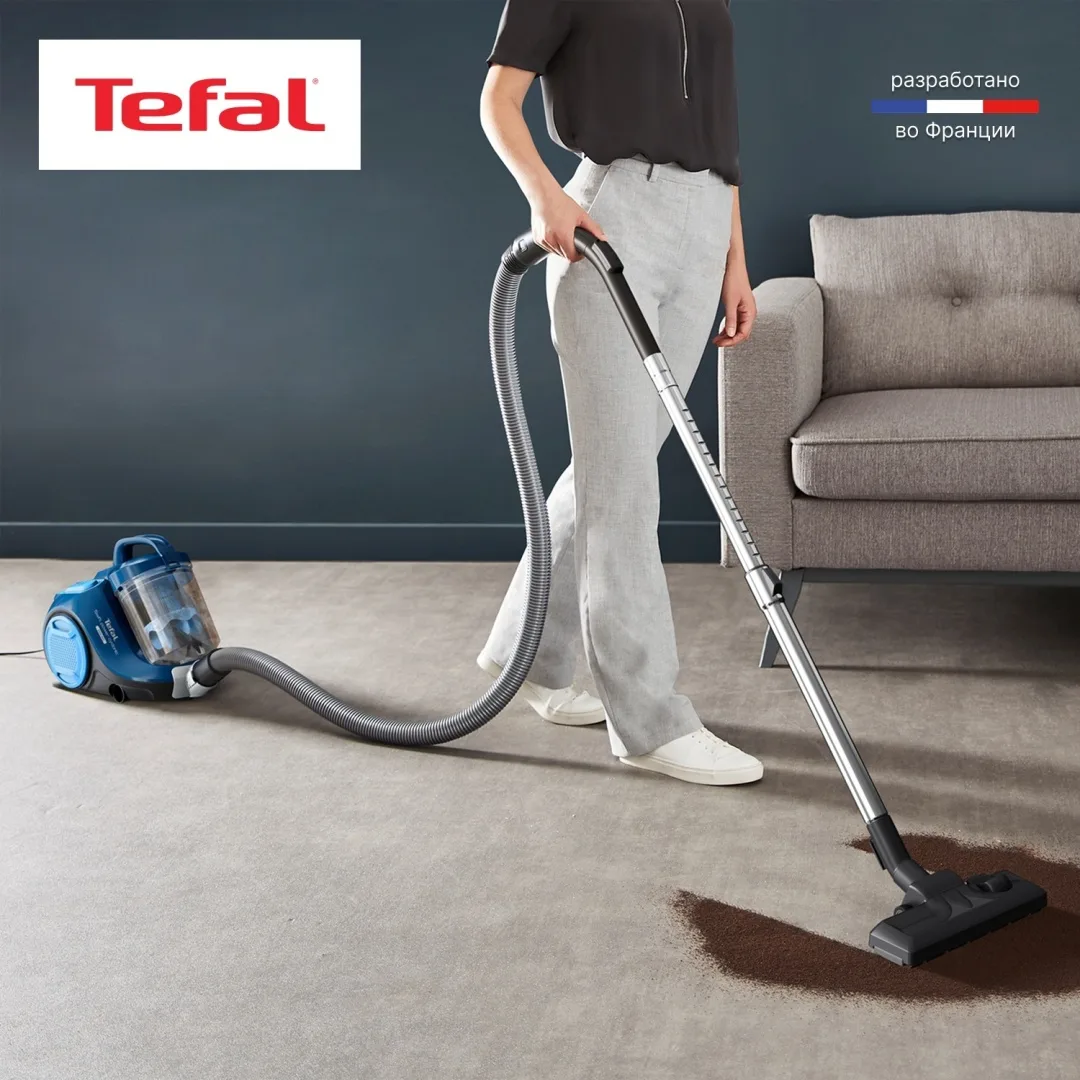 Проводной пылесос Tefal TW2971EA Синий