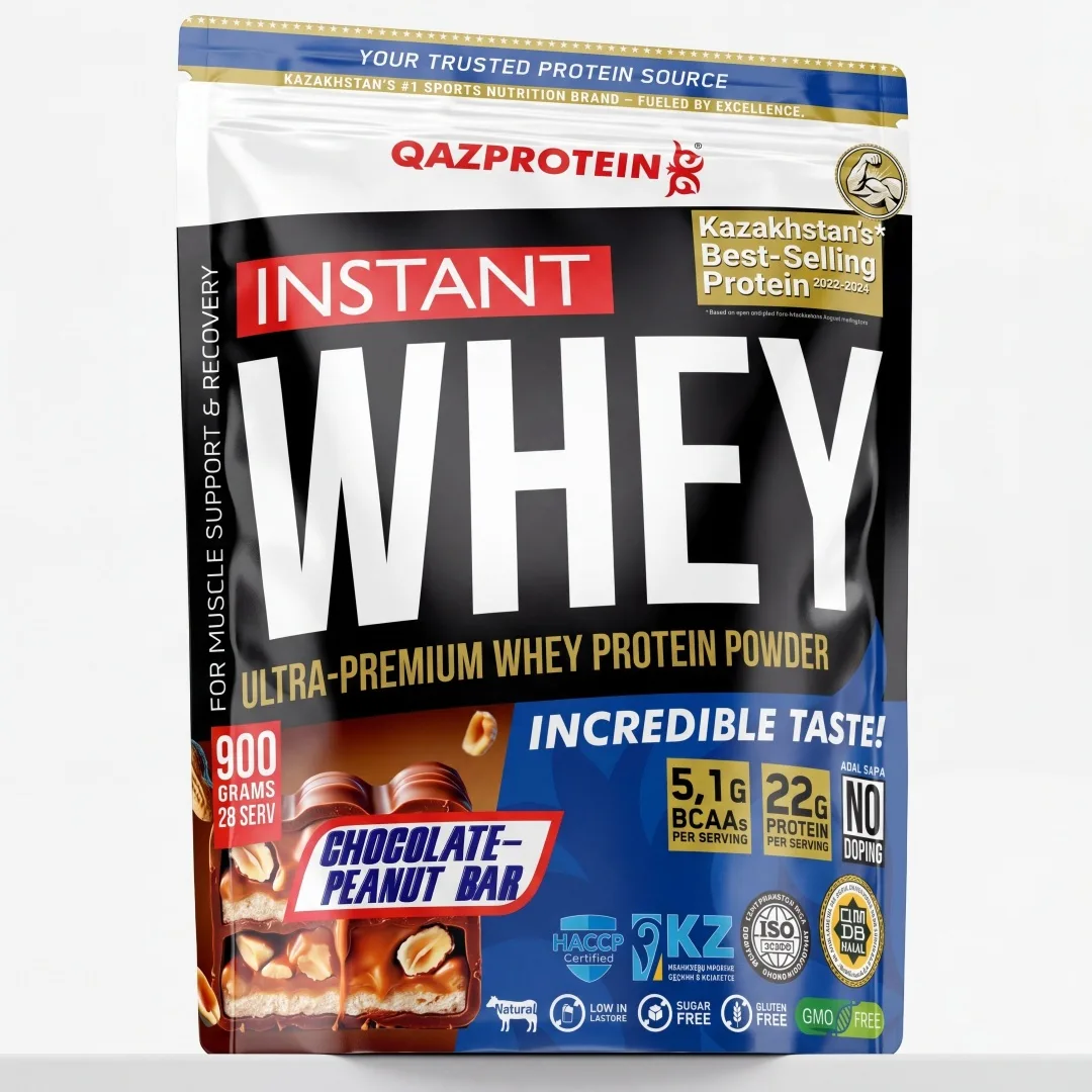 Протеин Qazprotein Instant WHEY 900г Сникерc (3525)