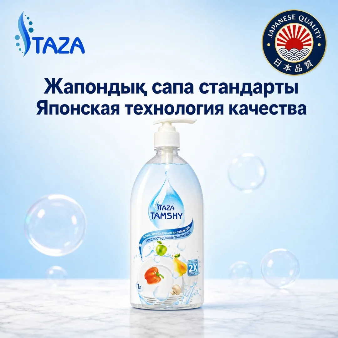 Жидкость для мытья посуды TAZA Tamshy 1л