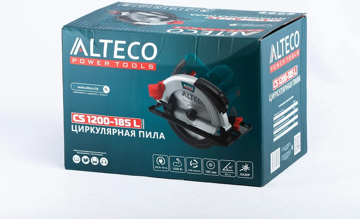 Циркулярная пила ALTECO CS 1200-185 L promo