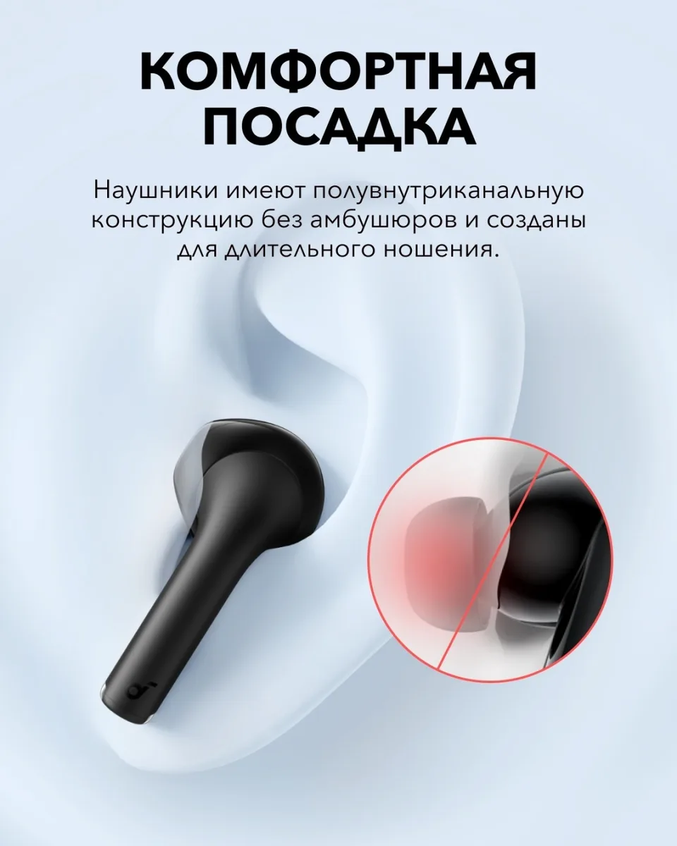 Наушники Soundcore K20i Black