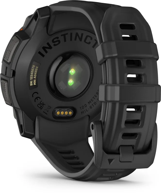Смарт-часы Garmin Instinct 3 Solar 45 мм черный (02934-00)