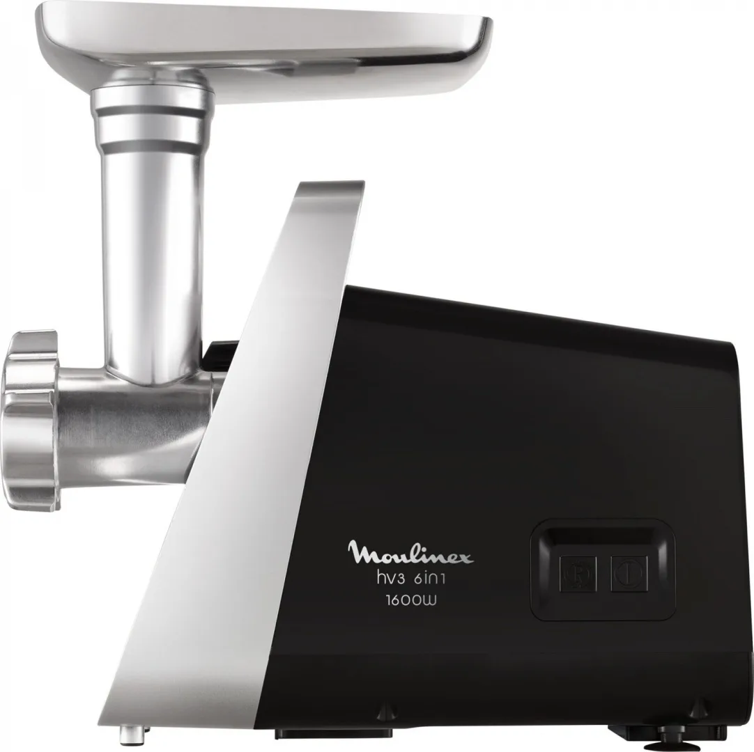 Мясорубка Moulinex ME306832 Черный/Серебристый