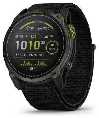 Смарт-часы Garmin ENDURO 3 51 мм черный-черный (02751-01)