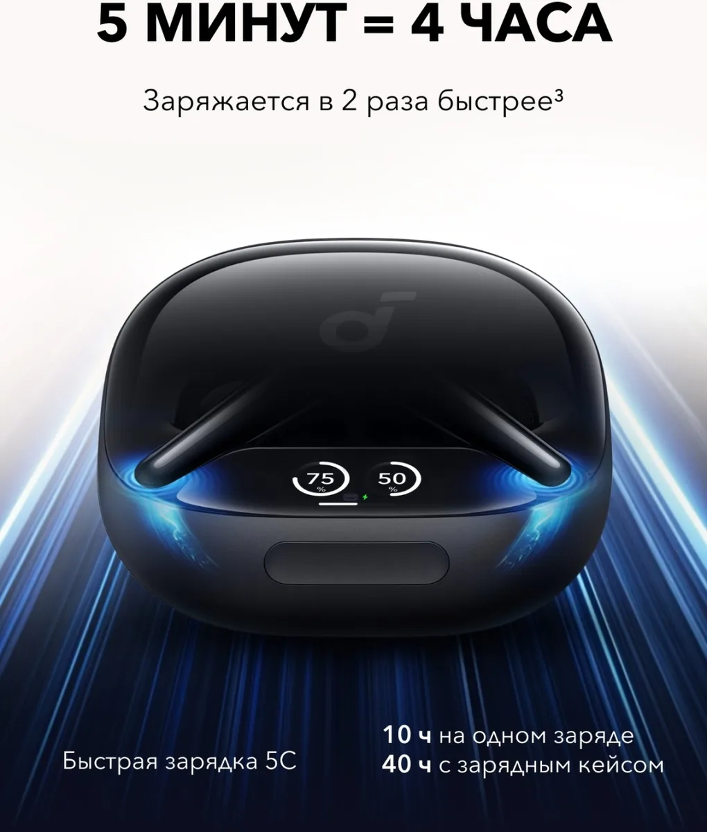 Наушники soundcore Liberty 4 Pro Black