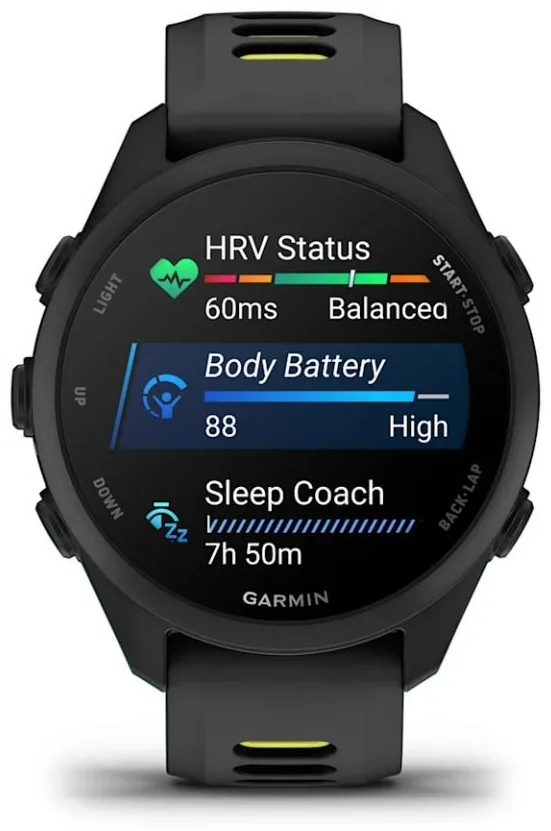 Смарт-часы Garmin Forerunner 170 Music 42 мм черный (03920-10)