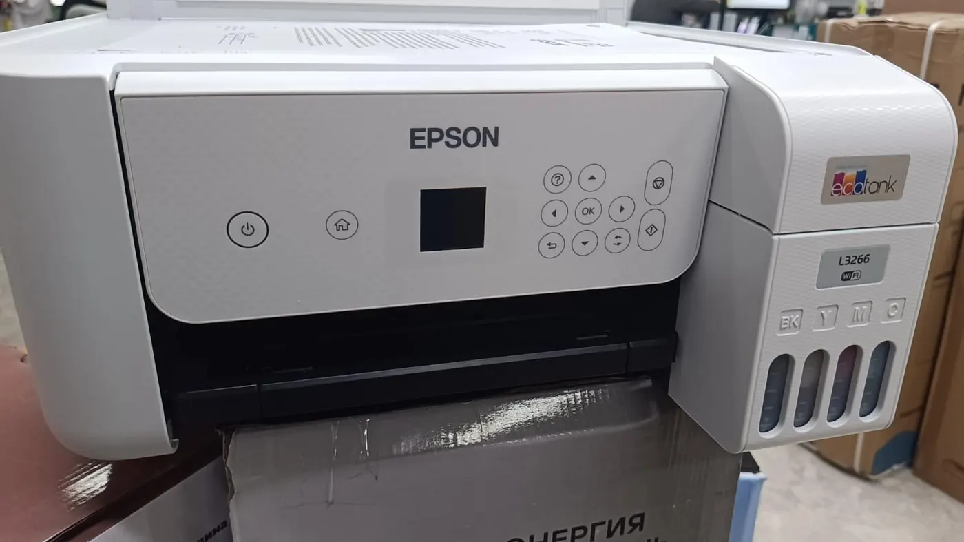 Принтер Epson L3266, Уценка — фото дефекта 2