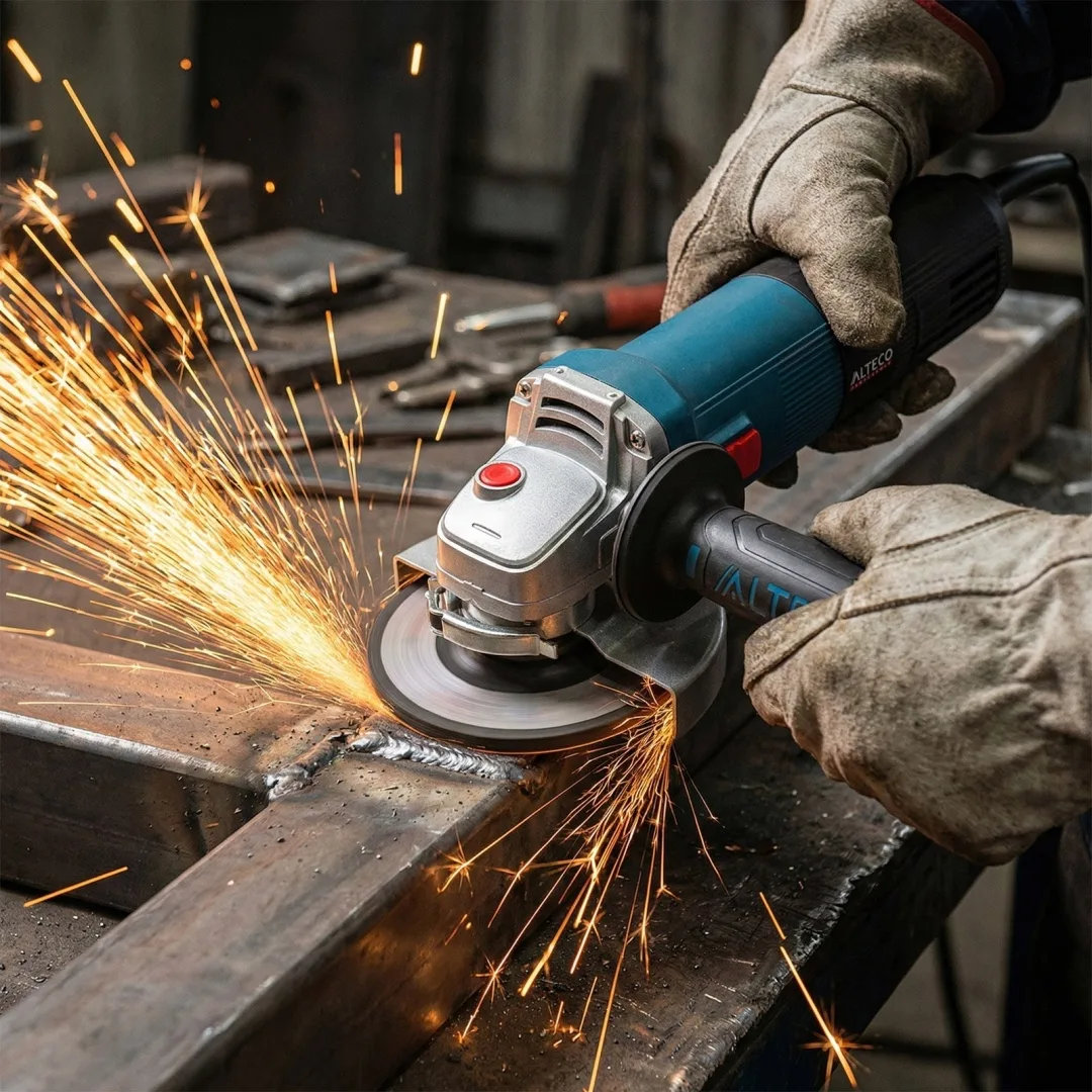 Угловая шлифмашина ALTECO AGH 850-125 HEAVY DUTY