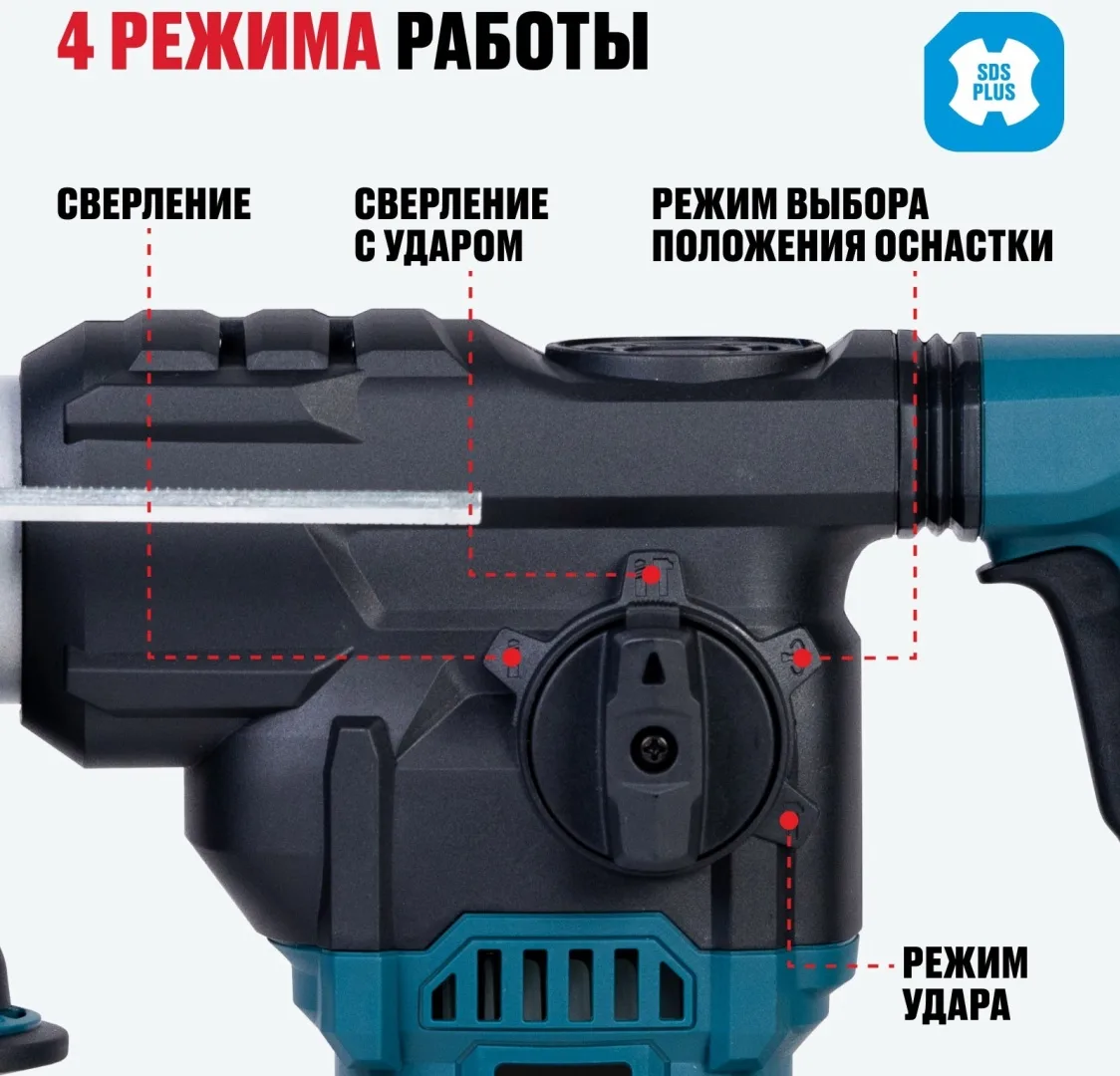 Перфоратор ALTECO SDS PLUS RH 1700-32