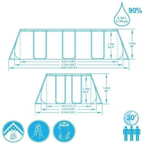 Бассейн Bestway 56722