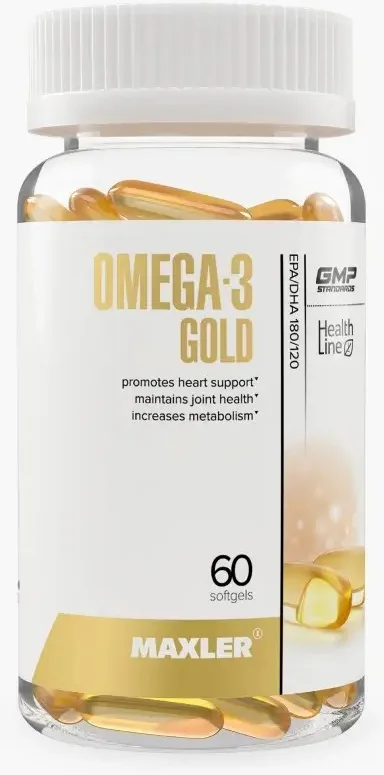 Витамин Maxler Omega-3 Gold 60шт (2610)