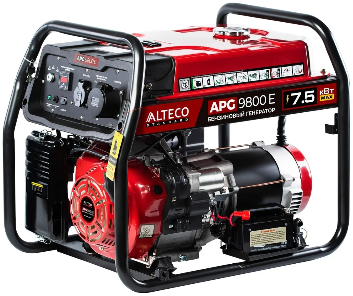 Бензиновый генератор Alteco Standard APG 9800 E N