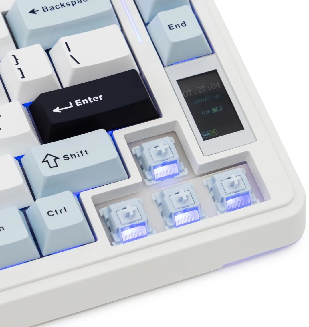 Клавиатура AULA S75 Pro Белый (2148)