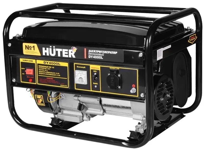 Электростанция бензиновая Huter, DY4000L, 3 кВт 1 (220 В)