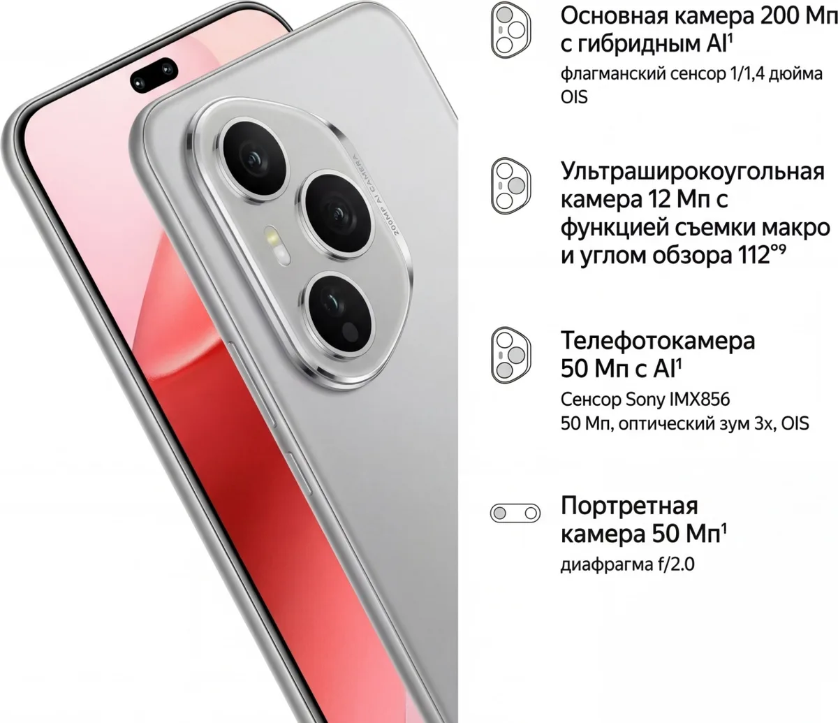 Смартфон Honor 400 Pro 12/512GB Черный
