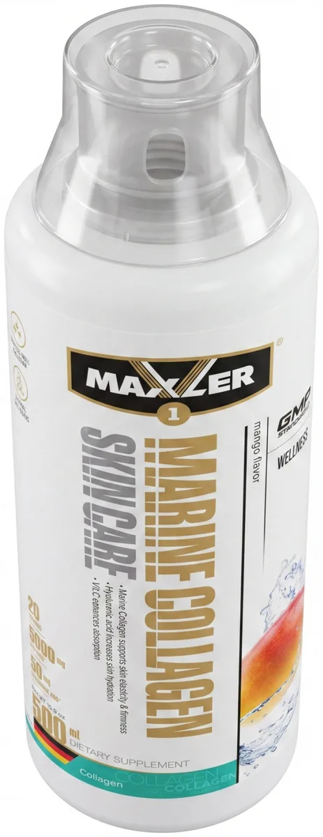 Витамин Maxler Marine Collagen SkinCare Манго раствор 500 мл (1445)